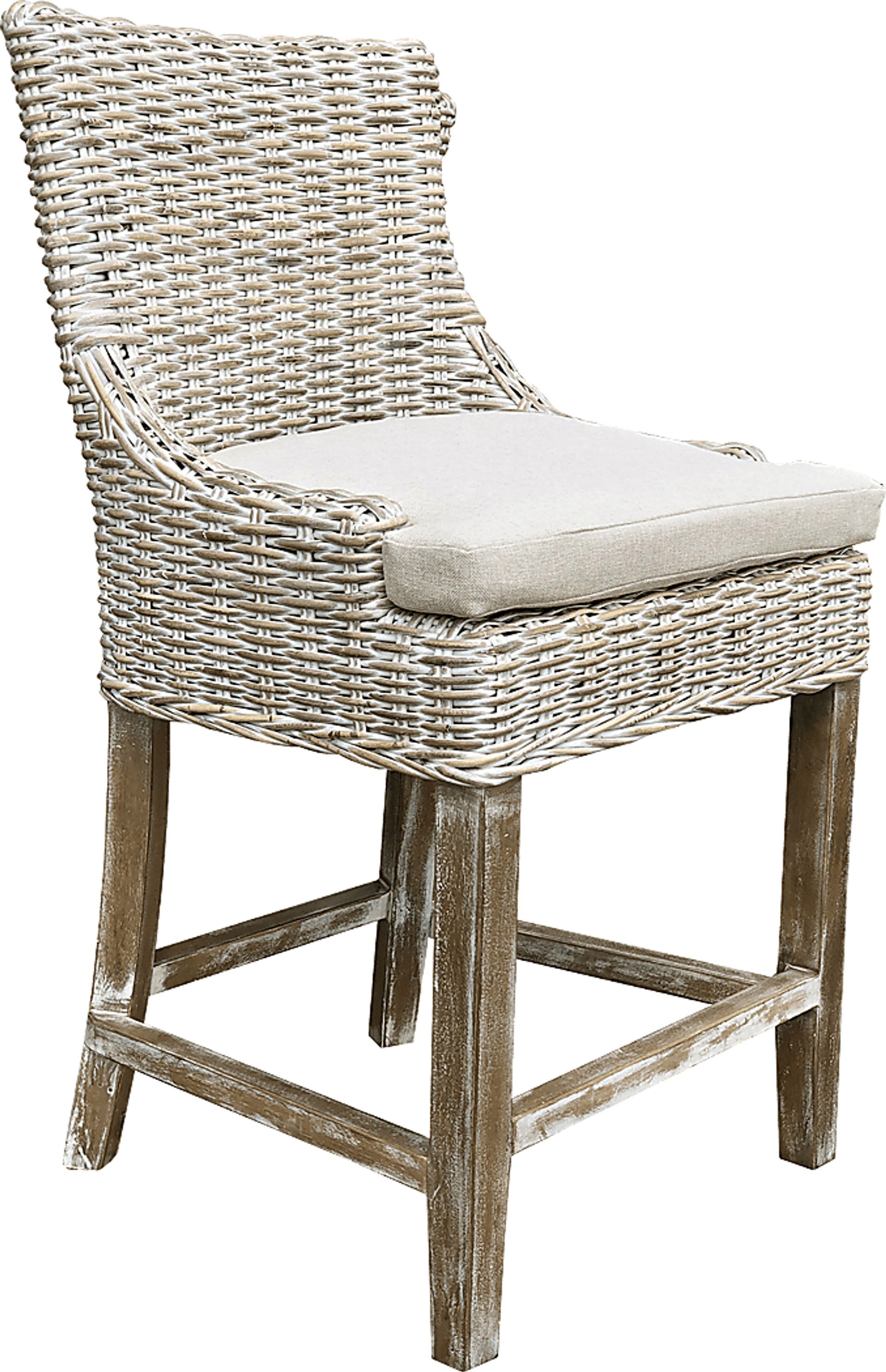 Hafsa Gray Counter Height Stool - Image 1