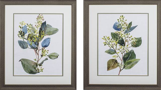 Hagemann Green Wall Art Set of 2 - Thumbnail - Image 1