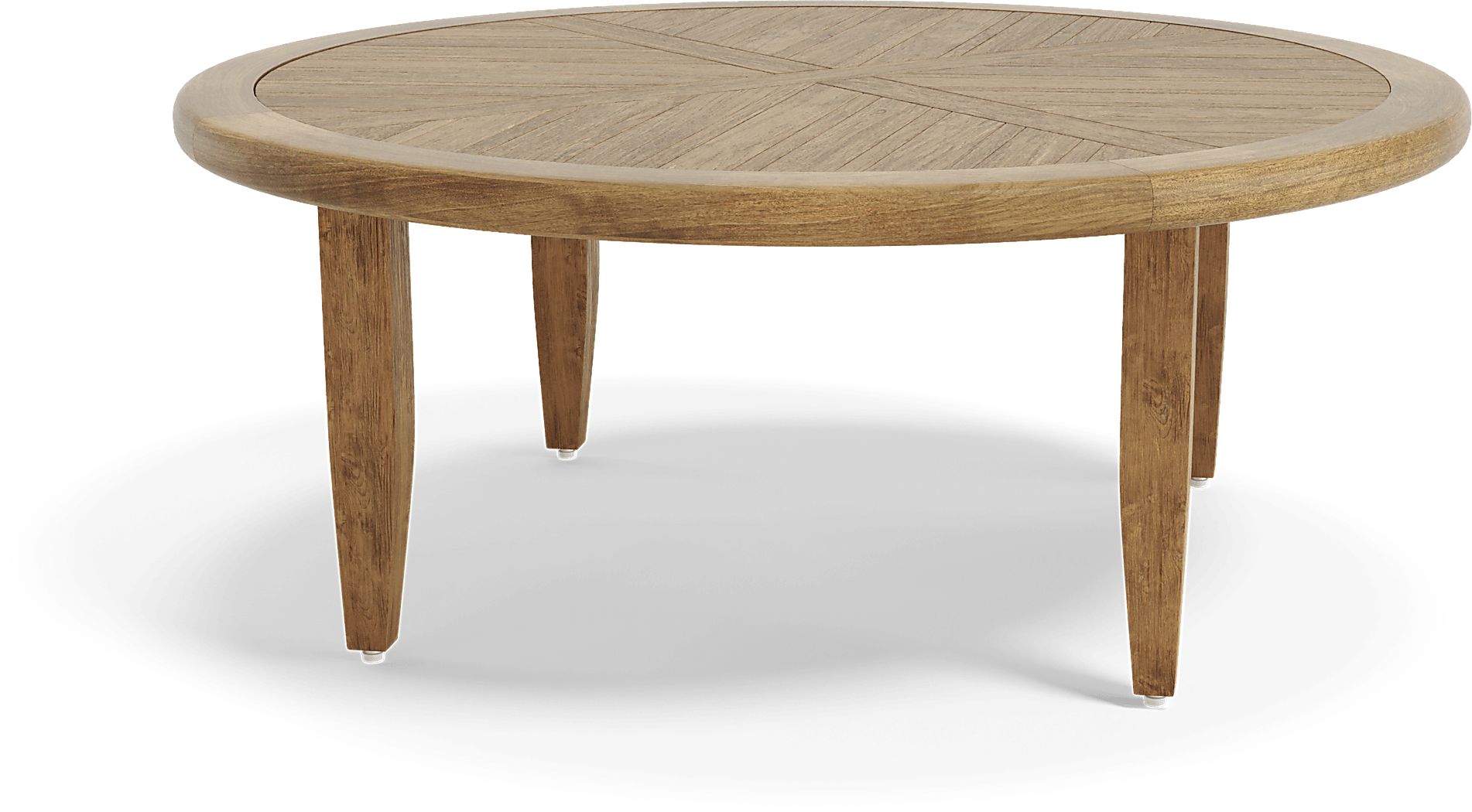 Fifth & Shore Hagen Teak Chat Table - Thumbnail 3