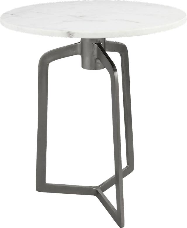 Hagley White Accent Table - Thumbnail - Image 5