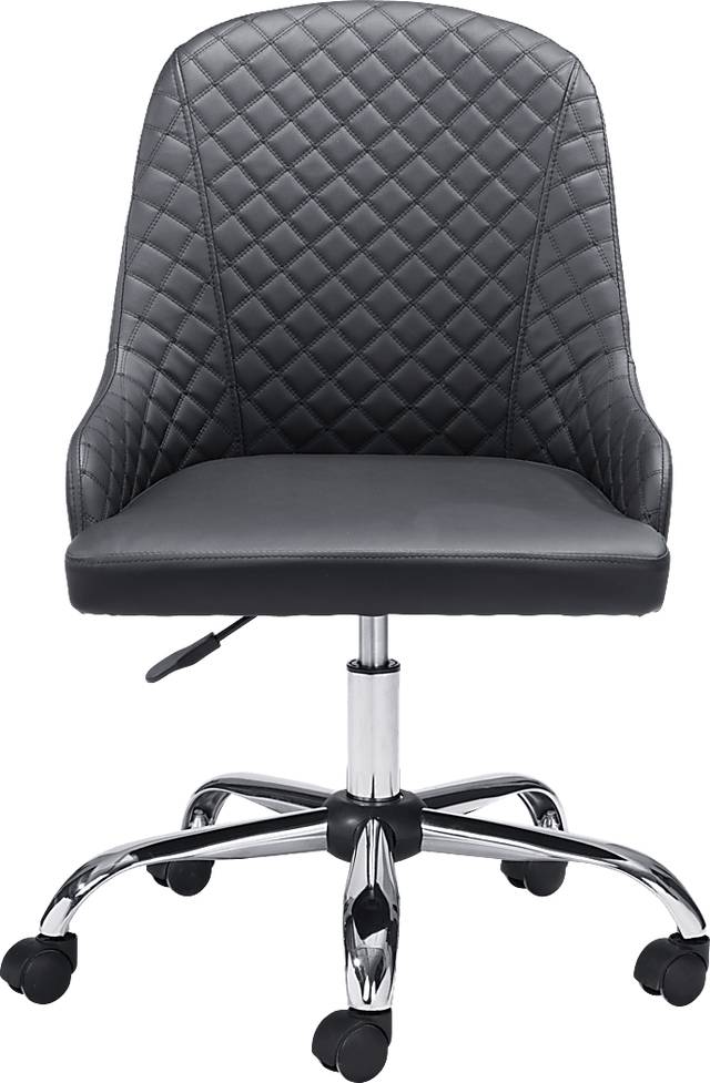 Hahny Black Office Chair - Thumbnail - Image 3