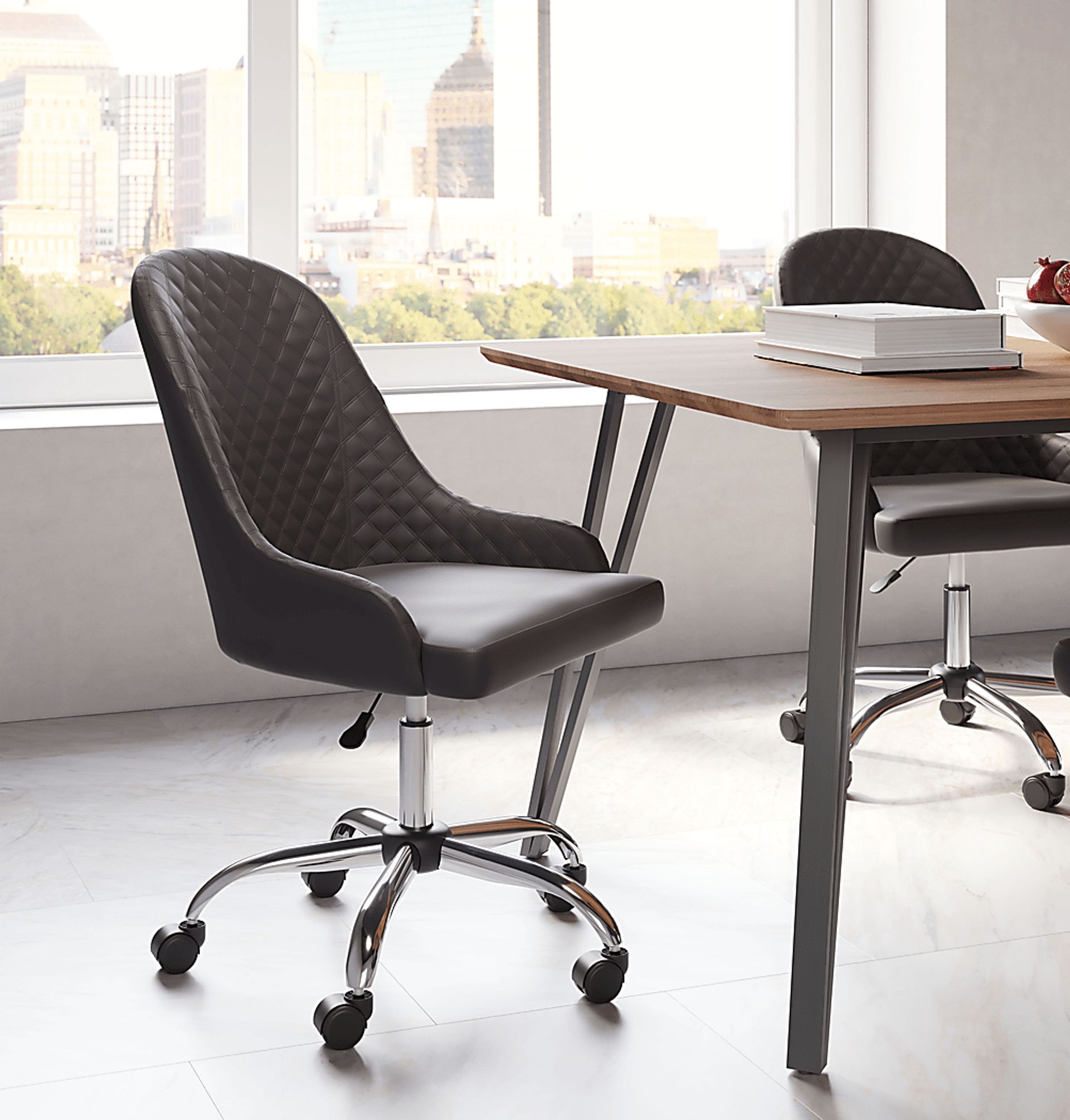 Hahny Brown Office Chair - Image 6