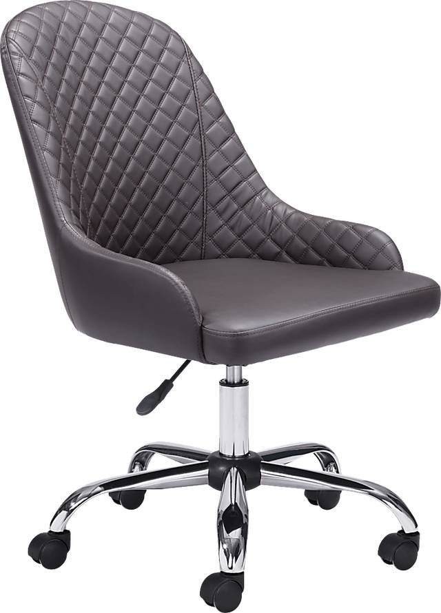 Hahny Brown Office Chair - Thumbnail - Image 1
