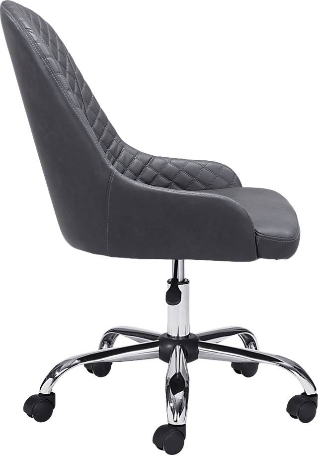 Hahny Gray Office Chair - Thumbnail - Image 2