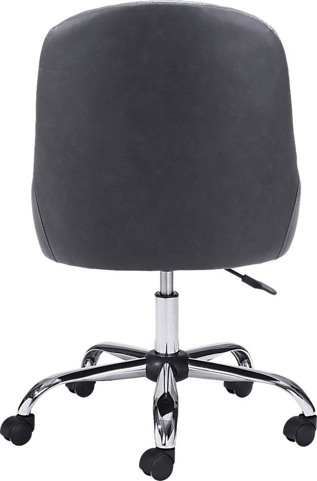 Hahny Gray Office Chair - Thumbnail - Image 4