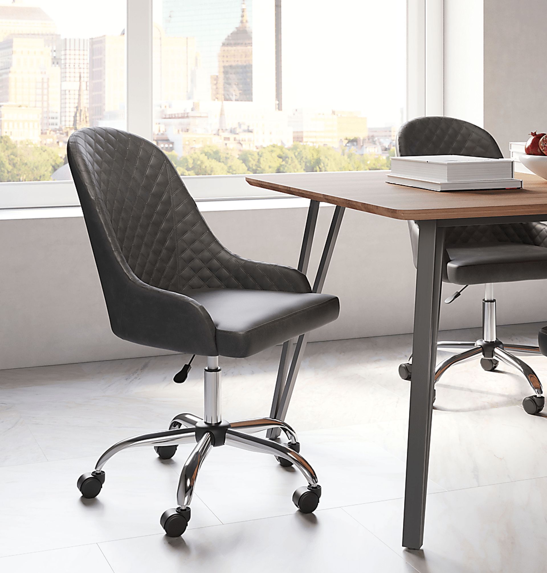 Hahny Gray Office Chair - Image 6
