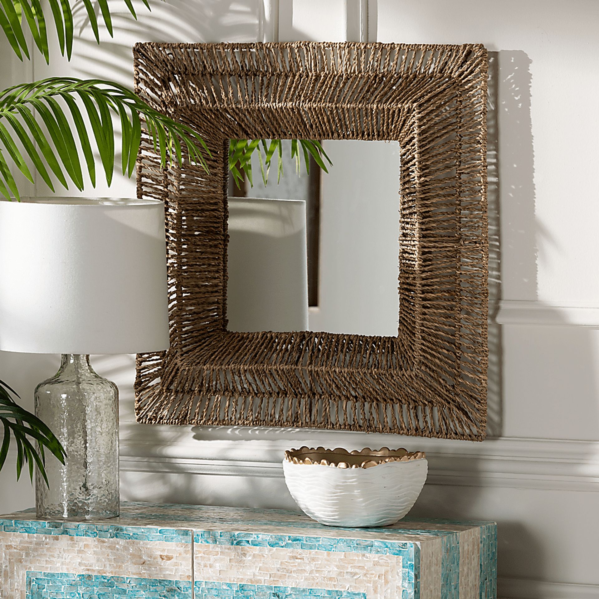 Haiasi Brown Mirror - Image 2
