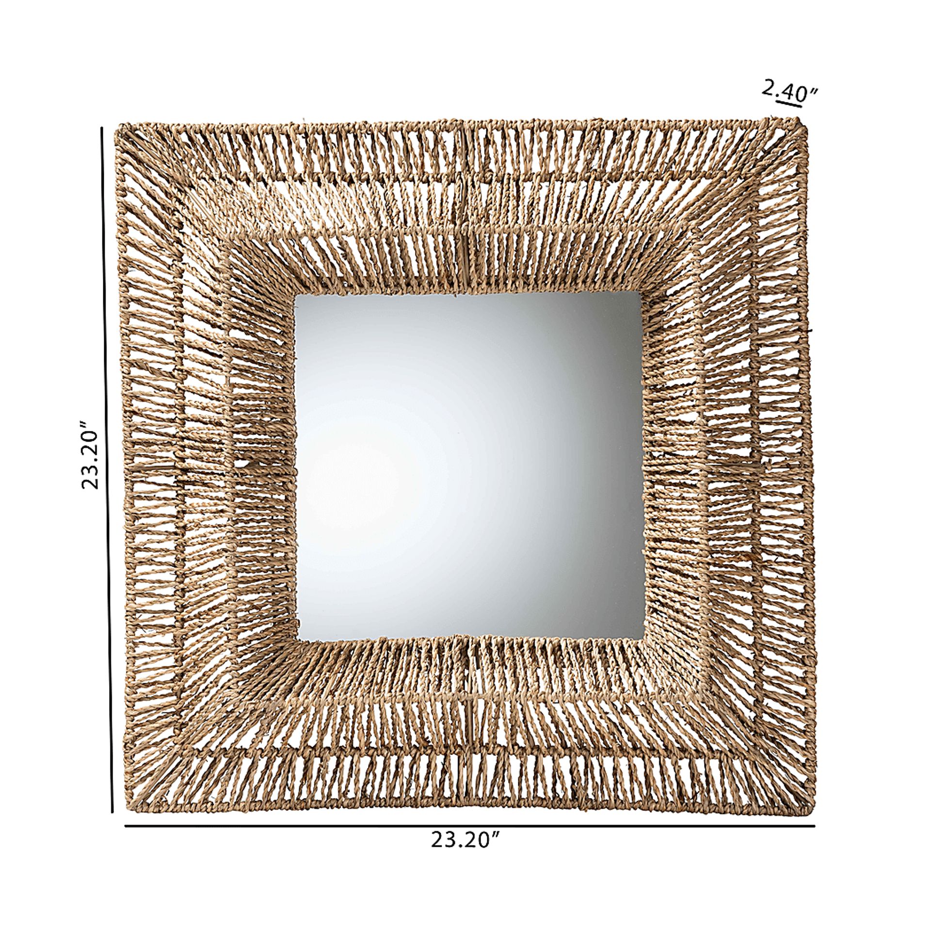 Haiasi Brown Mirror - Image 4