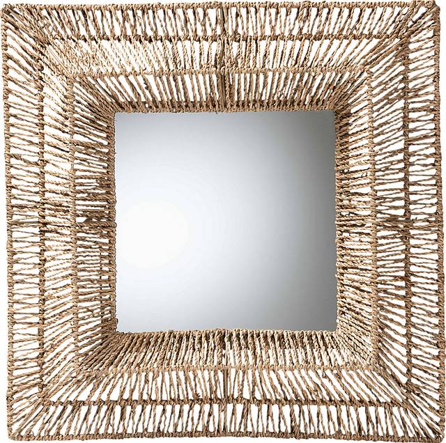 Haiasi Brown Mirror - Thumbnail - Image 1