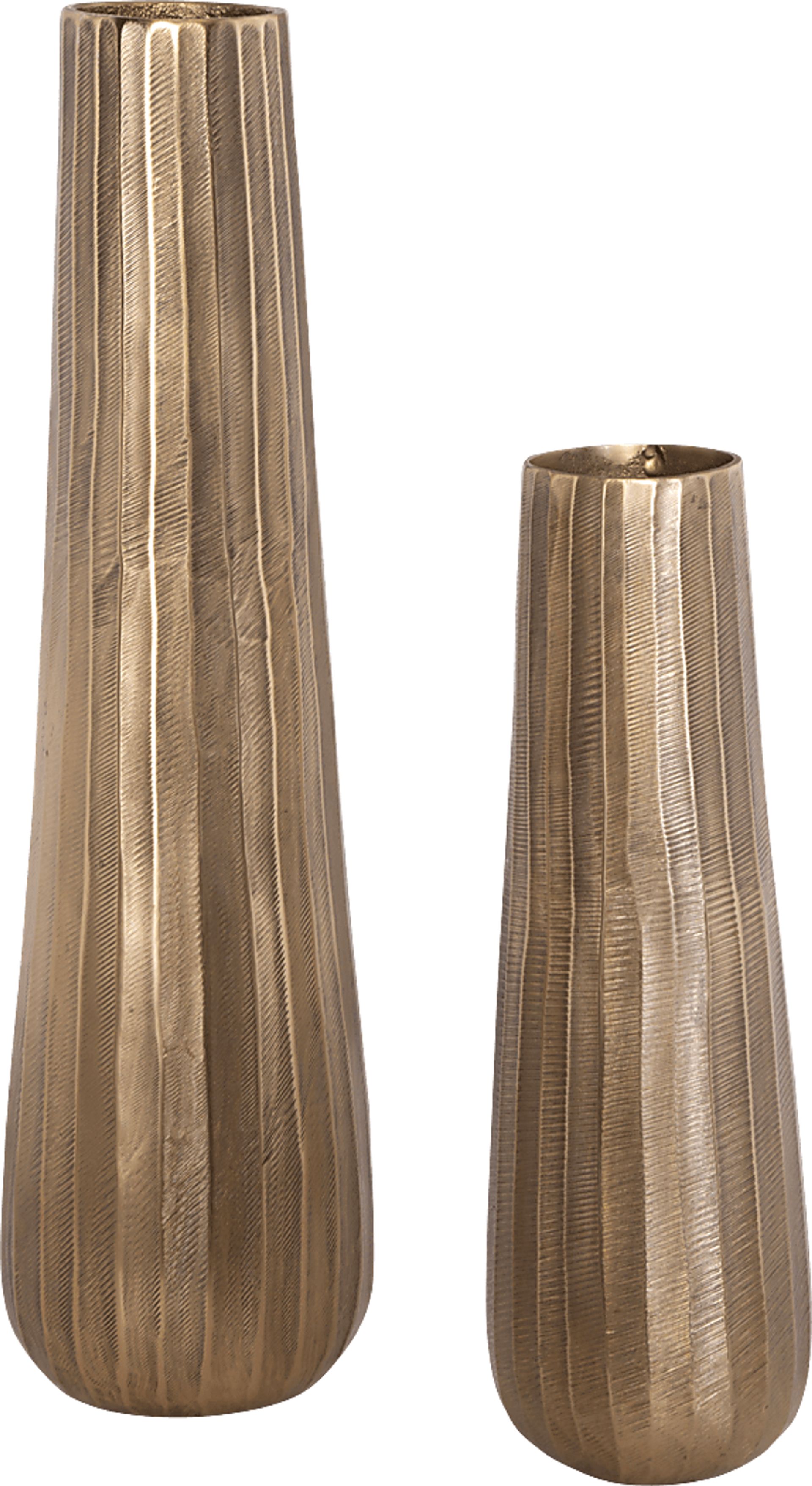 Haida Gold Vase, Set of 2 - Image 1