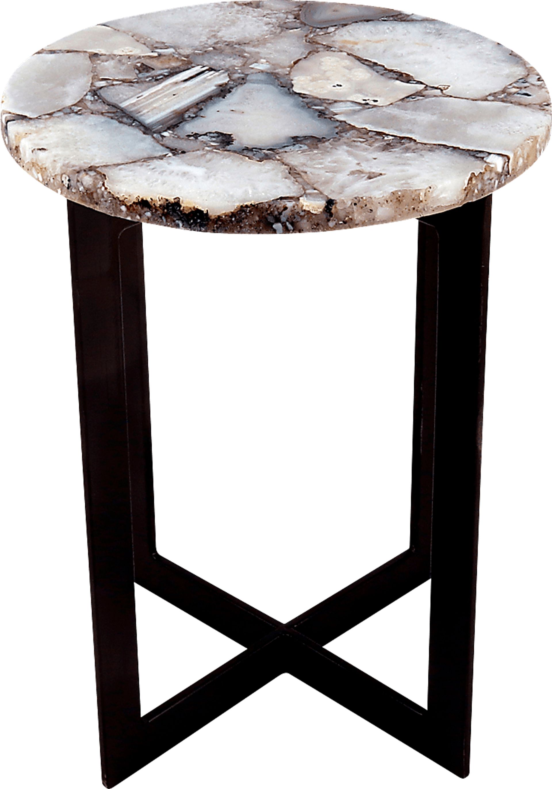 Haight White Accent Table - Image 2