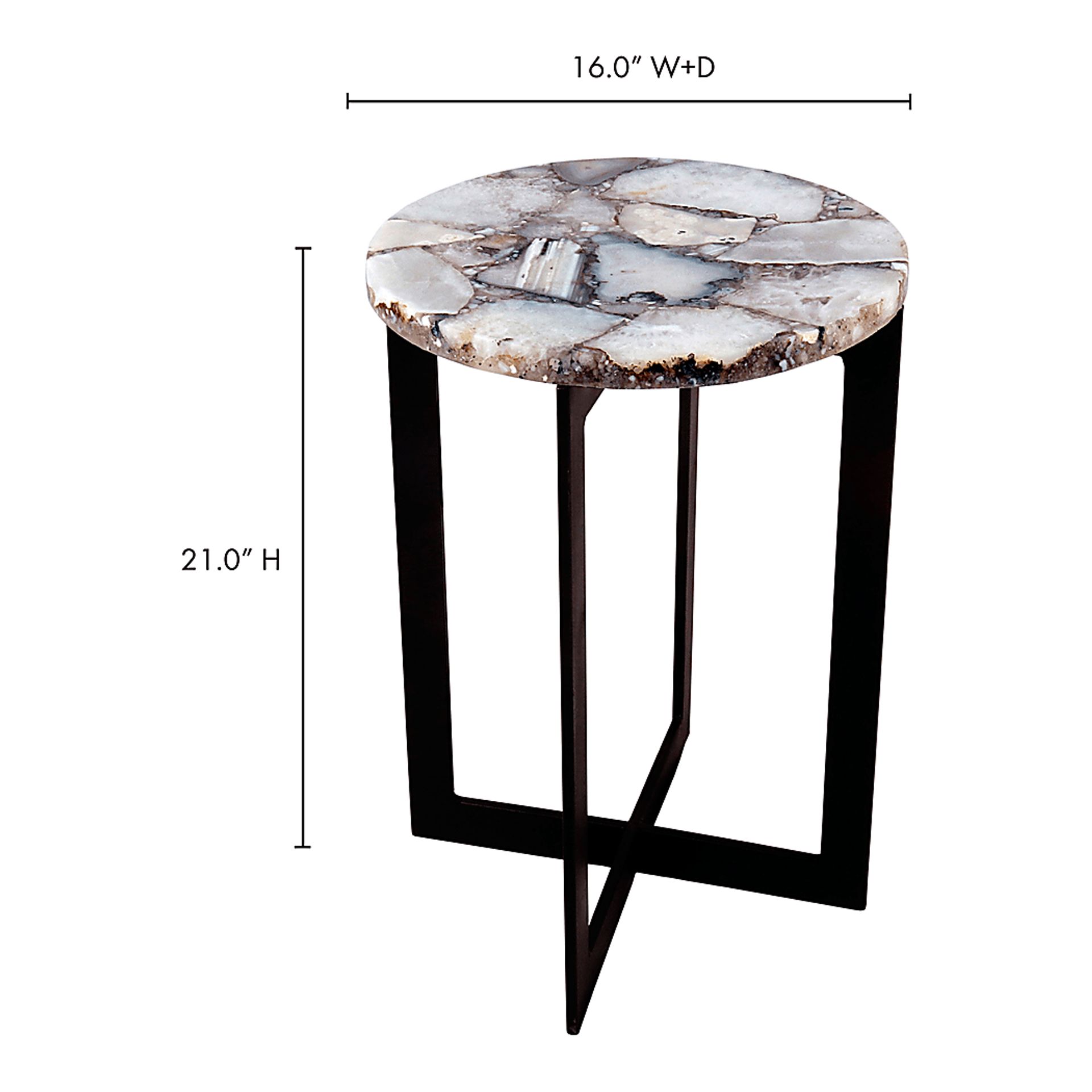 Haight White Accent Table - Image 5