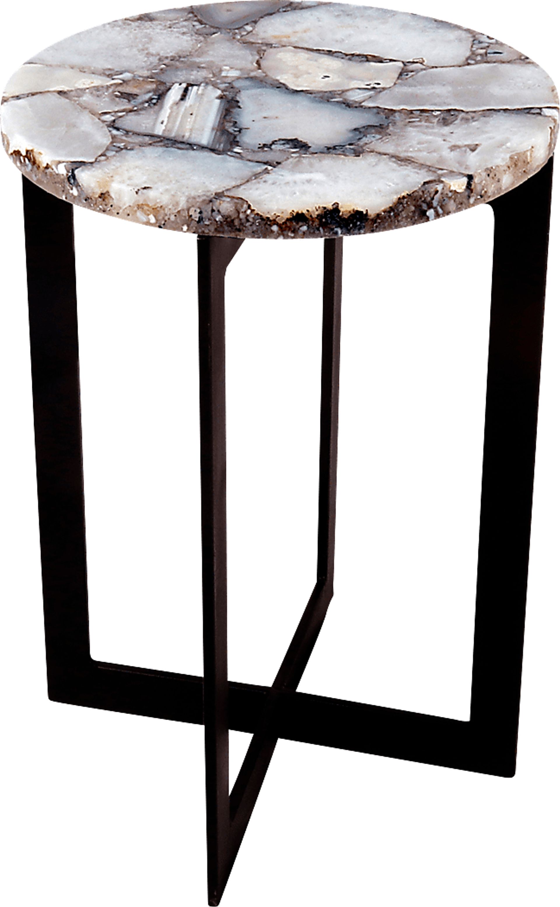 Haight White Accent Table - Image 1