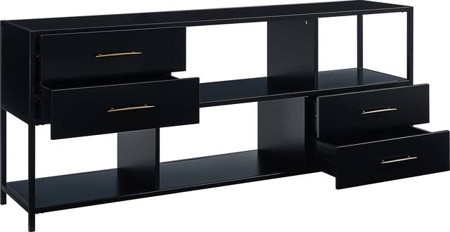 Haile Black 68 in. Console - Thumbnail - Image 5