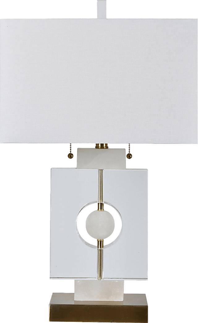 Hailes White Lamp - Thumbnail - Image 1