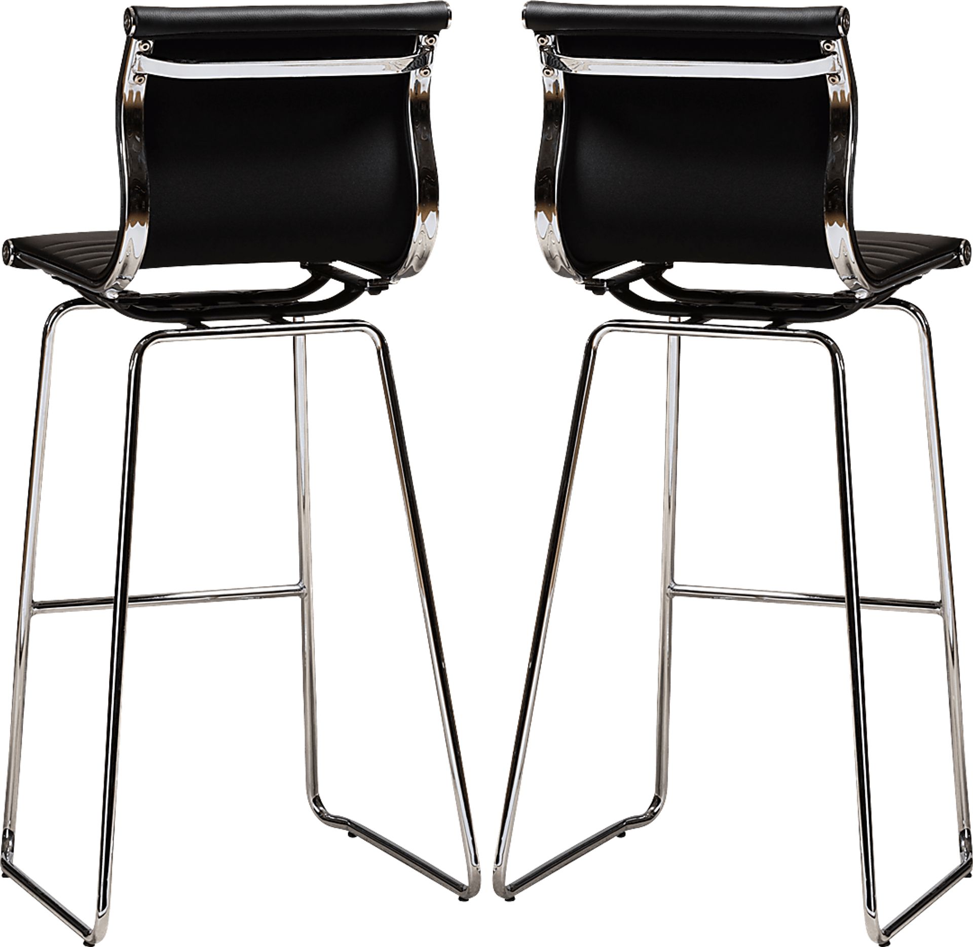 Hainlin Black Counter Height Stool, Set of 2 - Image 5