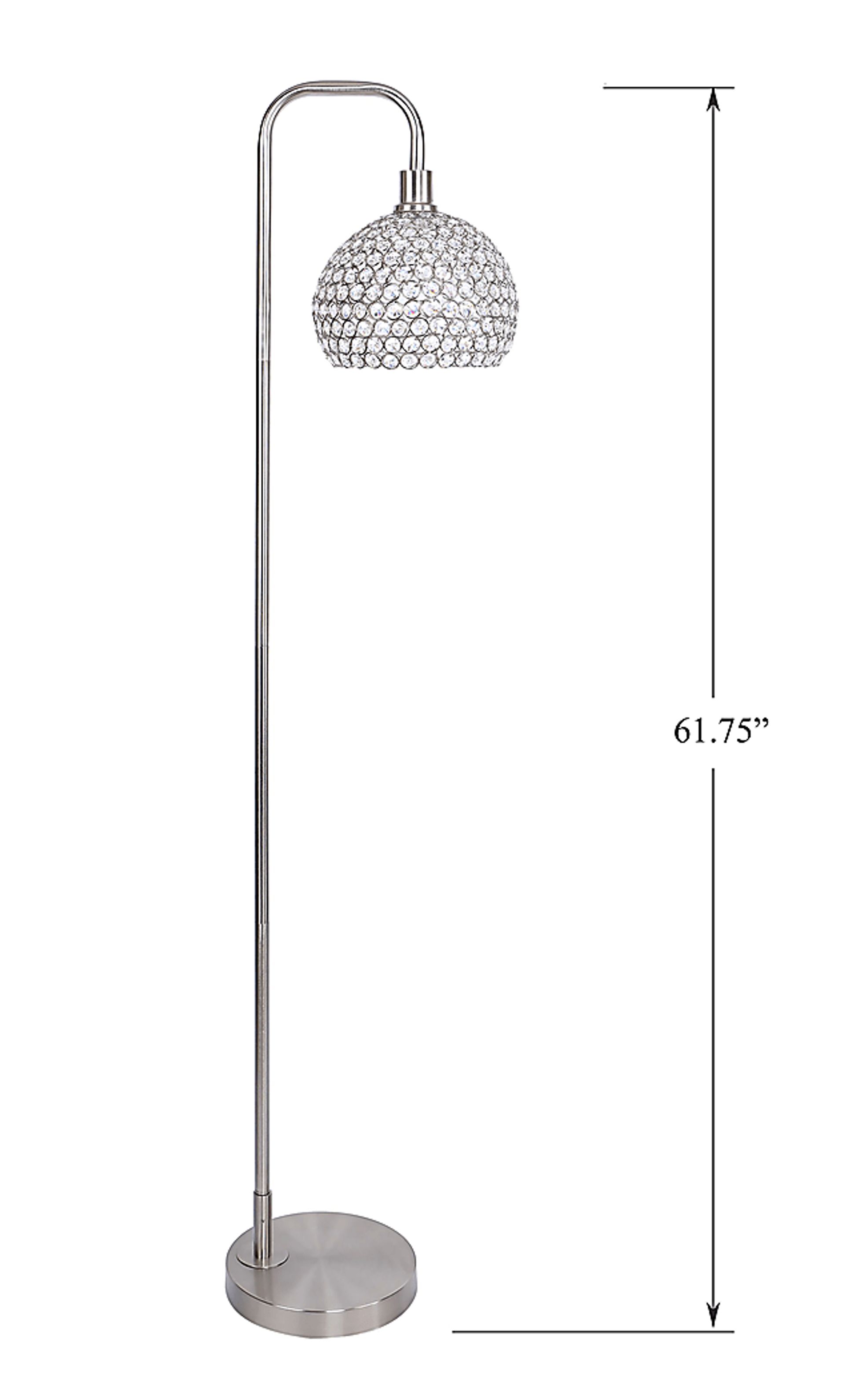 Hainlin Gate Silver Floor Lamp - Image 4