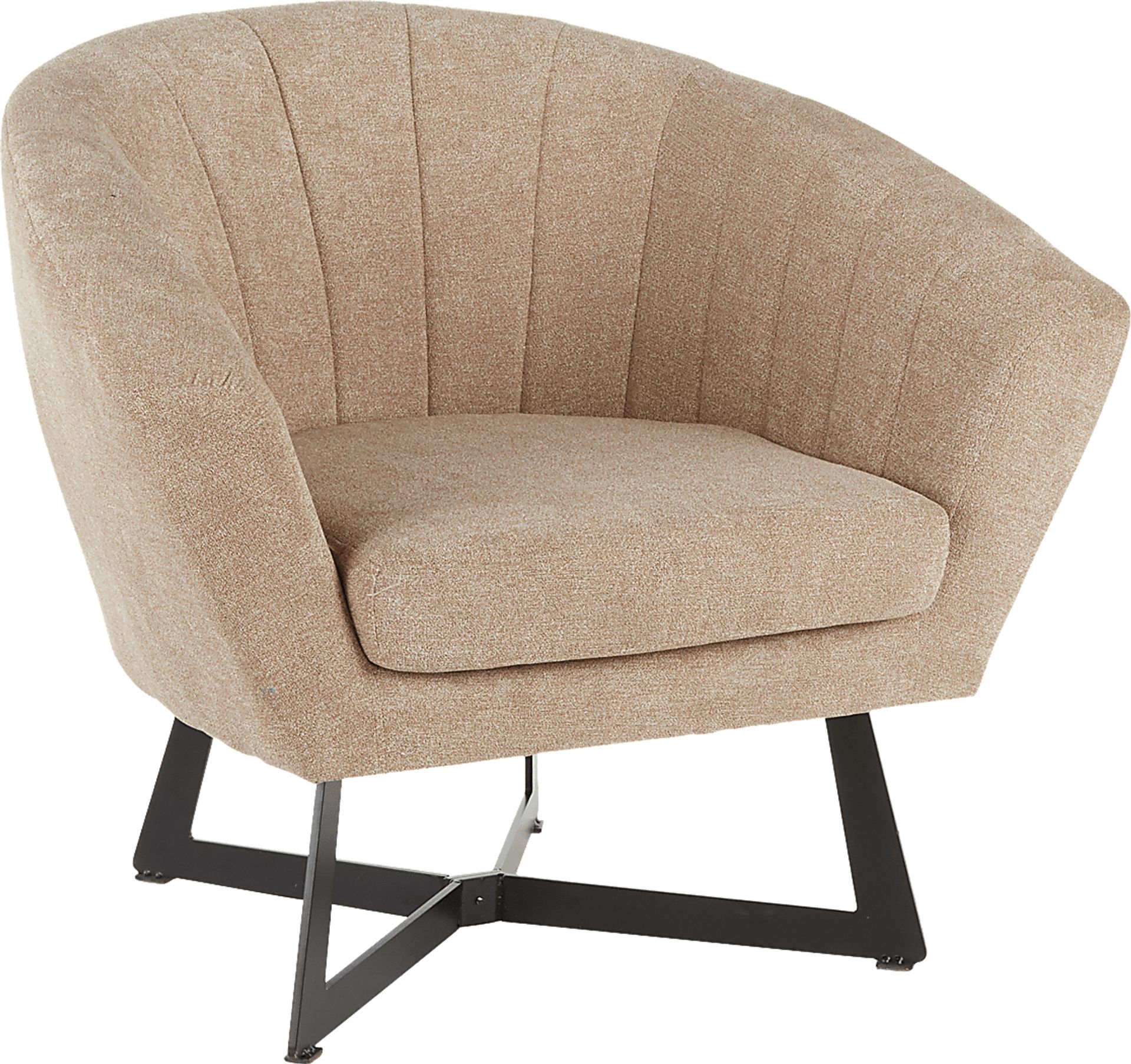 Haririck Beige Accent Chair - Image 1