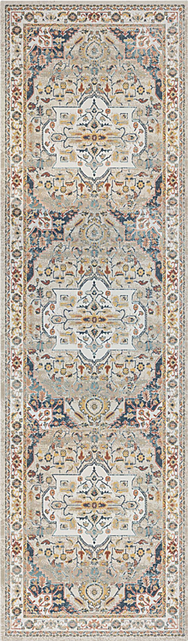 Haisam Multi 2'6 x 8' Runner Rug - Thumbnail - Image 1