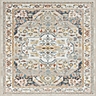 Blue, Gray, Ivory, Rust
