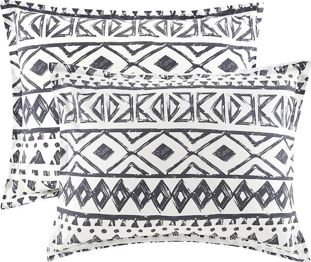 Haisley Black 7 Pc King Comforter Set - Thumbnail - Image 6
