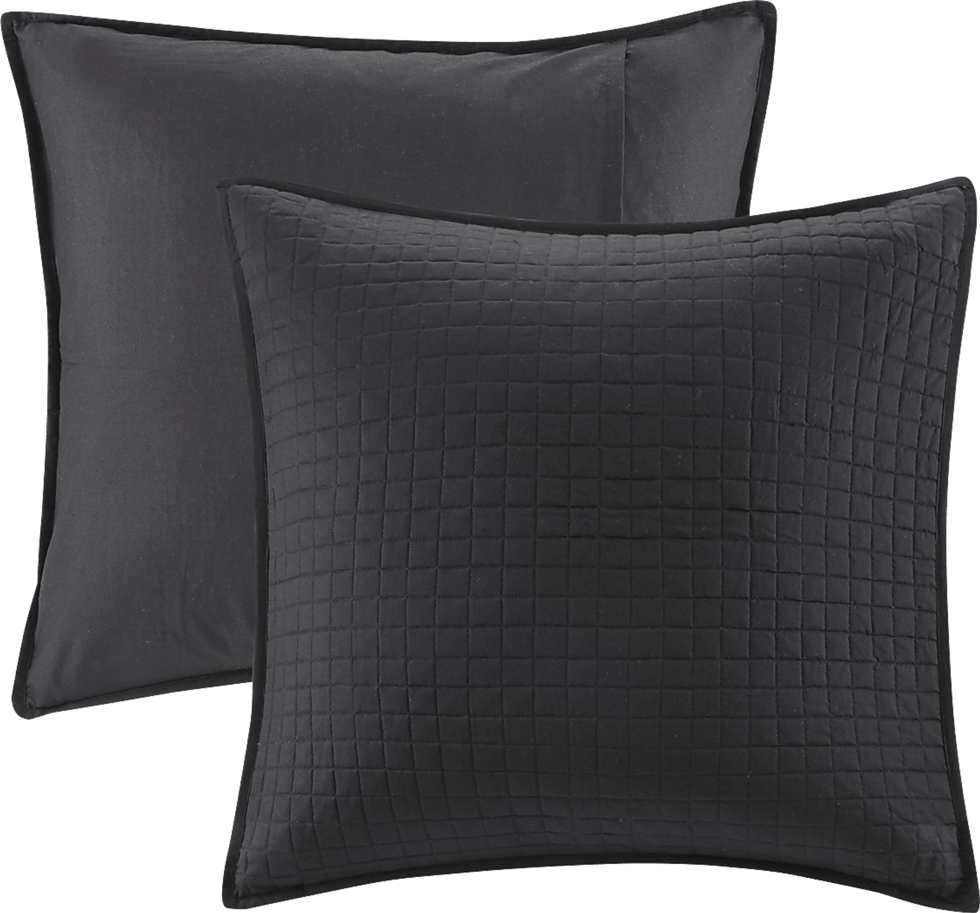 Haisley Black 7 Pc King Comforter Set - Image 9