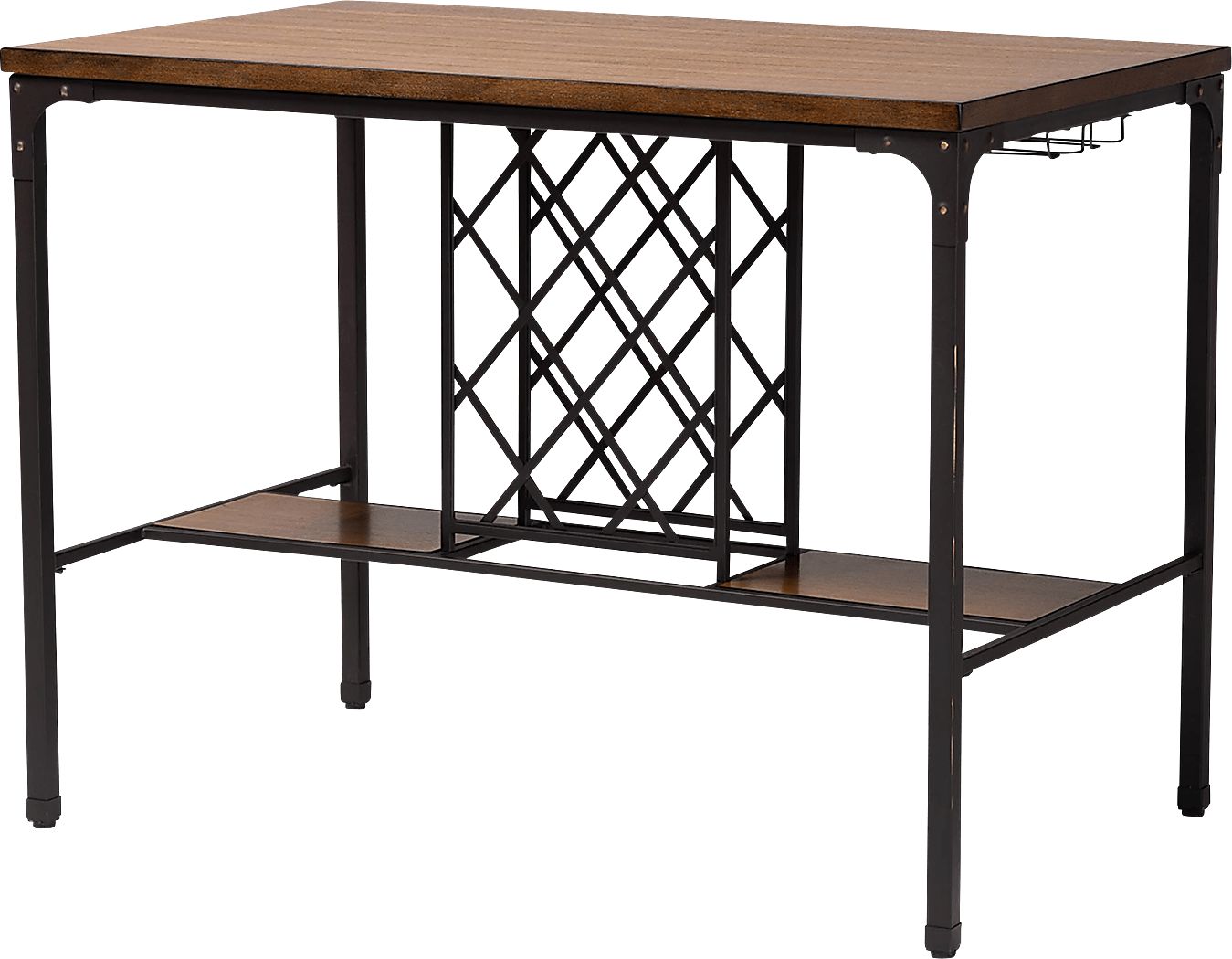 Haistena Brown Pub Table