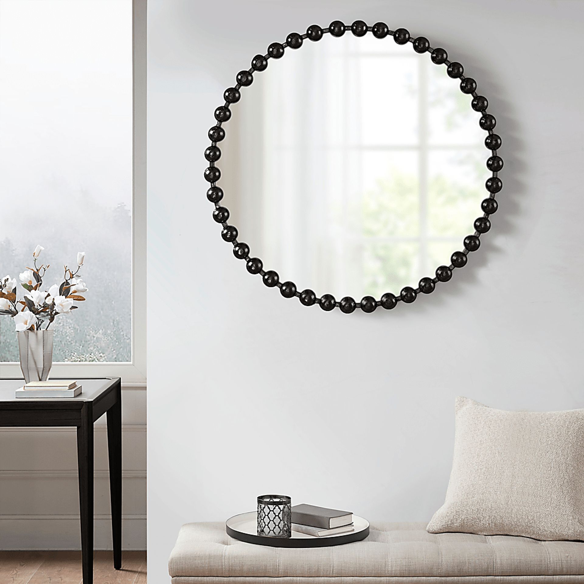 Halbrent Black Accent Mirror - Image 7