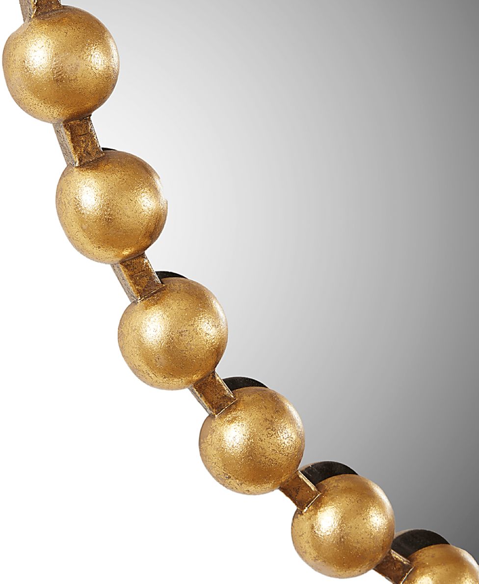 Halbrent Gold Accent Mirror