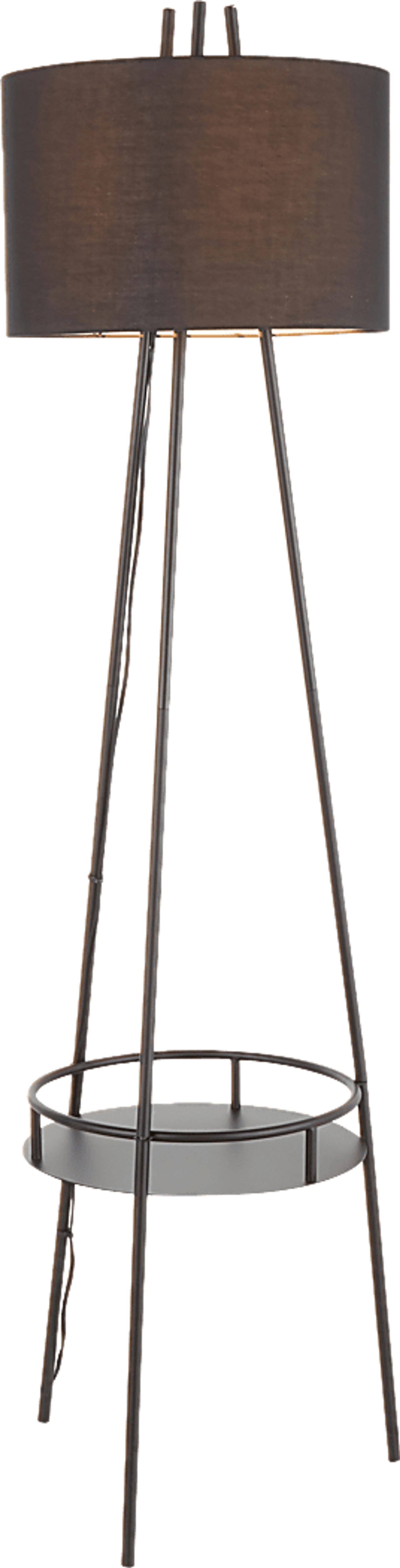 Haldane Black Floor Lamp - Image 2