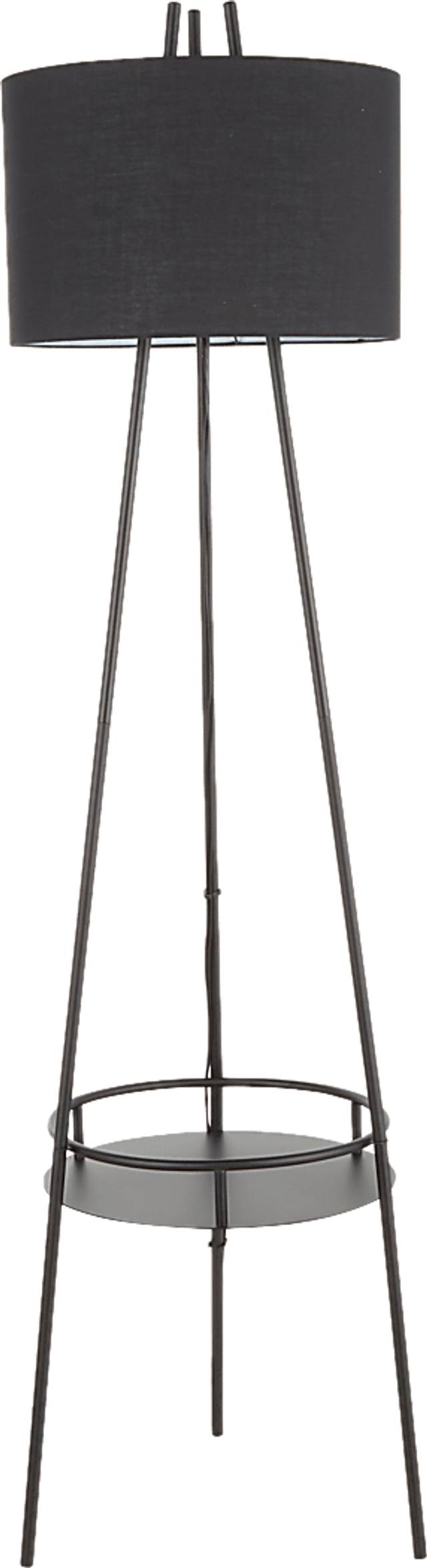 Haldane Black Floor Lamp - Thumbnail - Image 6