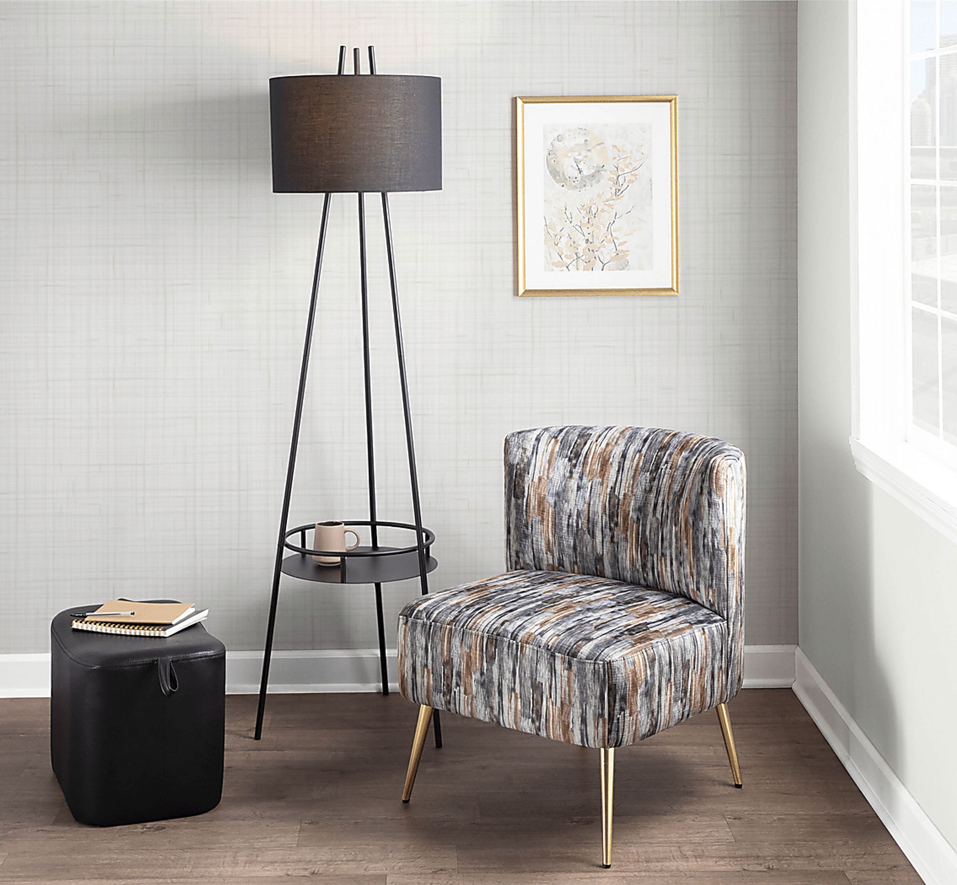 Haldane Black Floor Lamp - Image 10