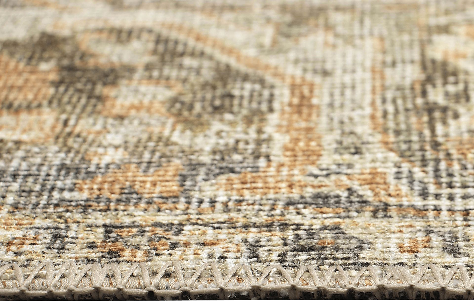 Haldia Brown 5 x 7'6 Machine Washable Rug - Image 7