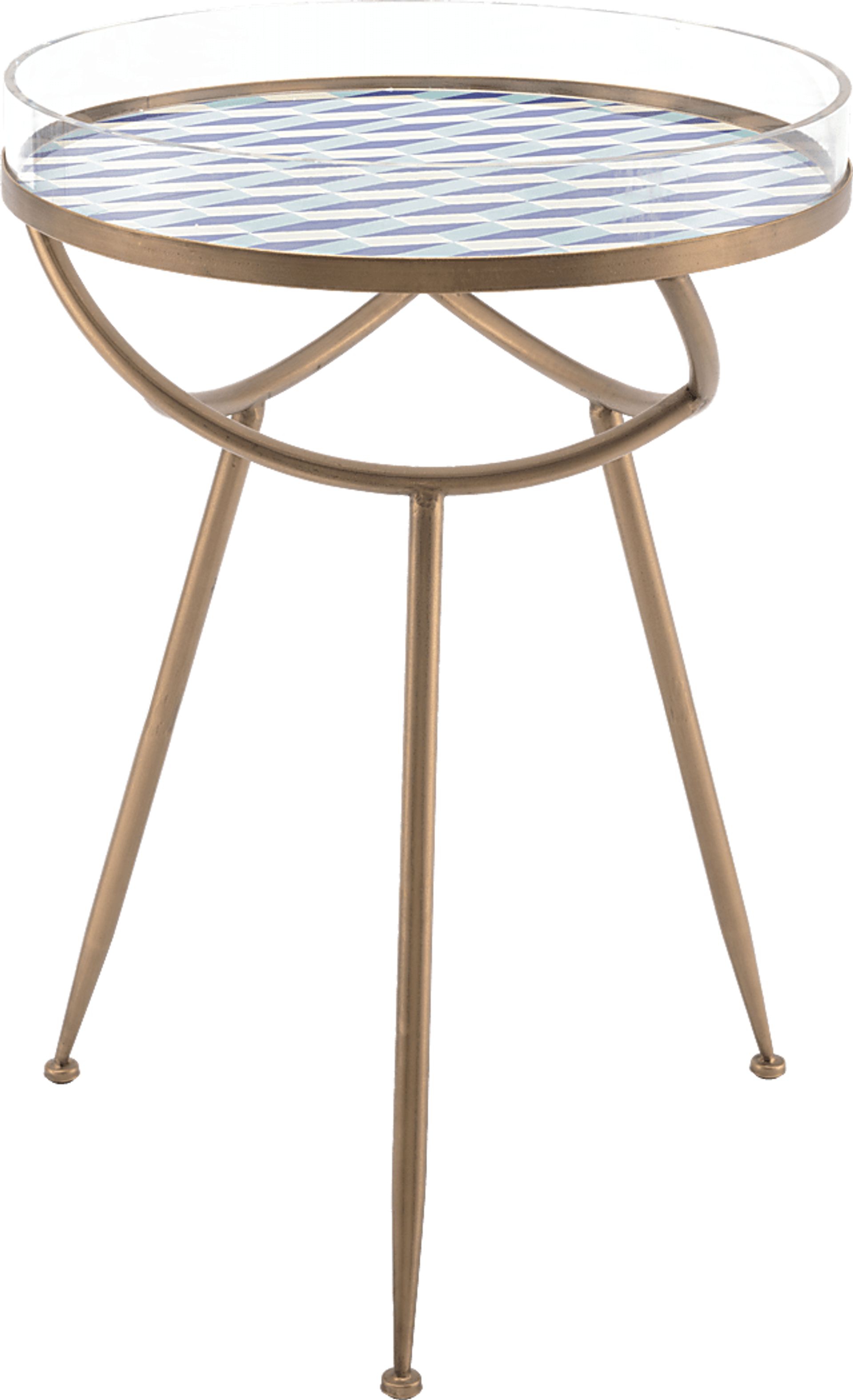 Hale Crossing Blue Accent Table - Image 2