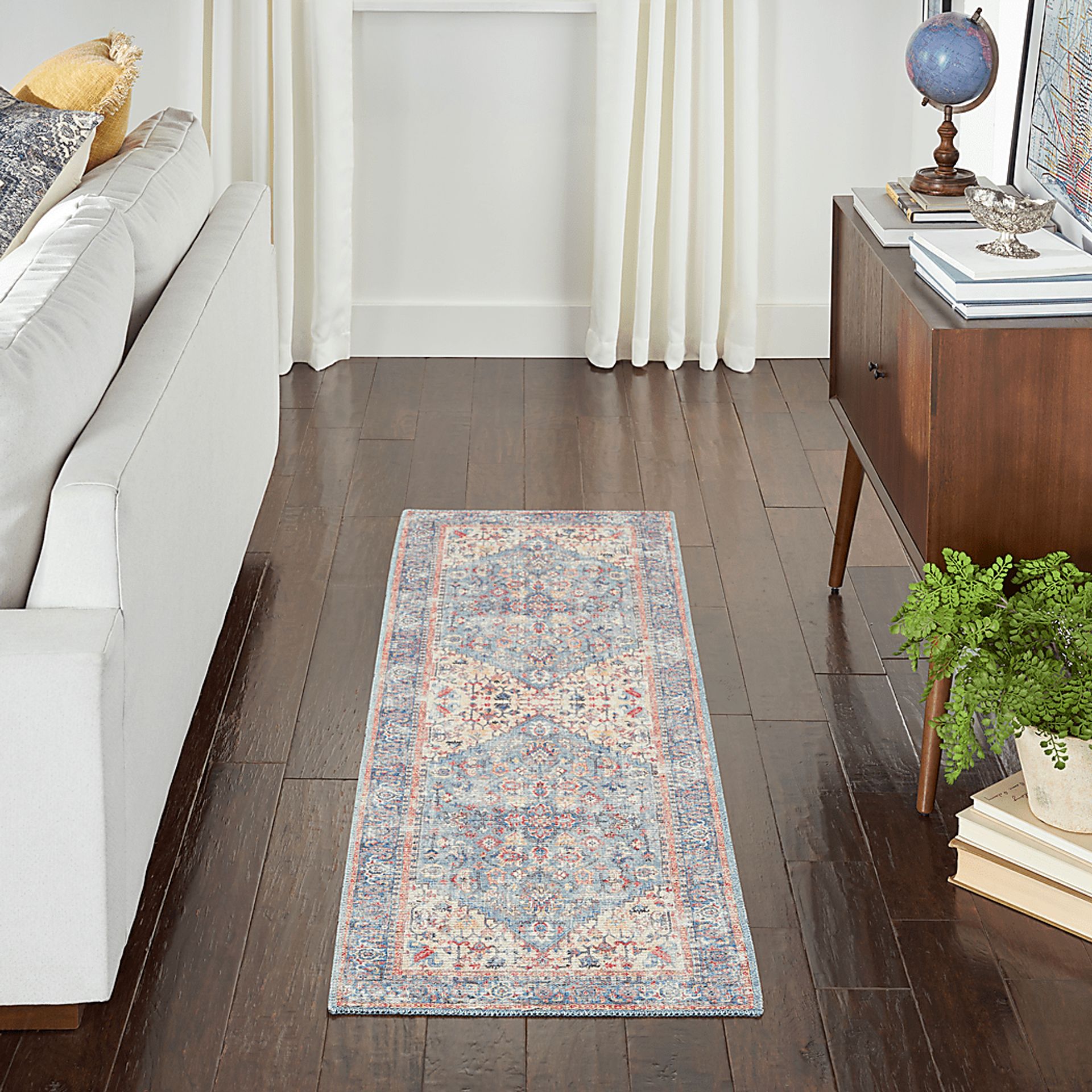 Haleigh Elle Blue 4' x 6' Rug - Image 2