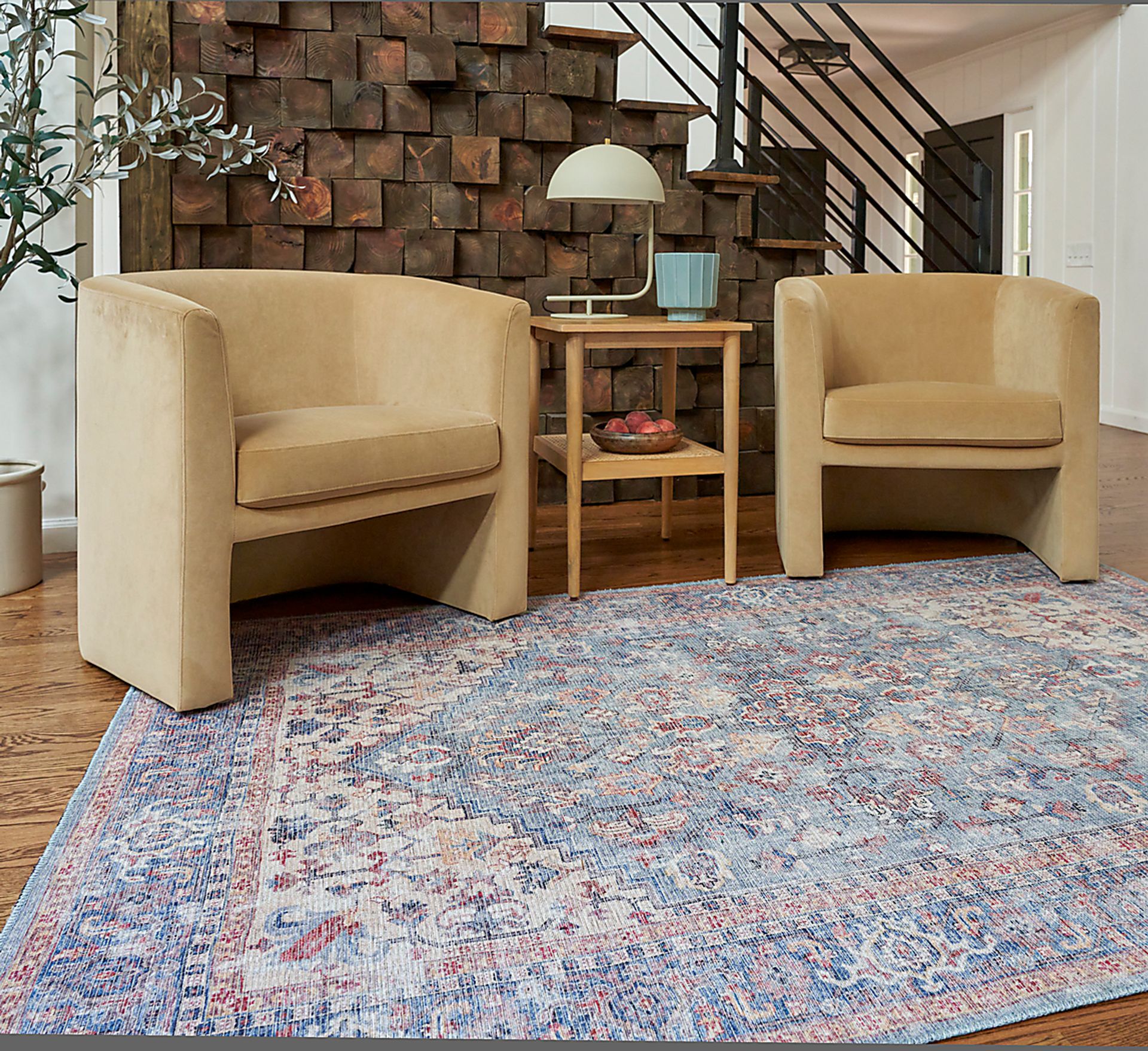 Haleigh Elle Blue 5'3 x 7'3 Rug - Image 3