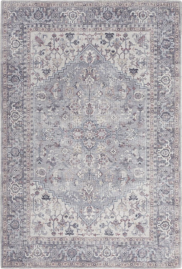 Haleigh Elle Gray 9'2 x 12' Rug