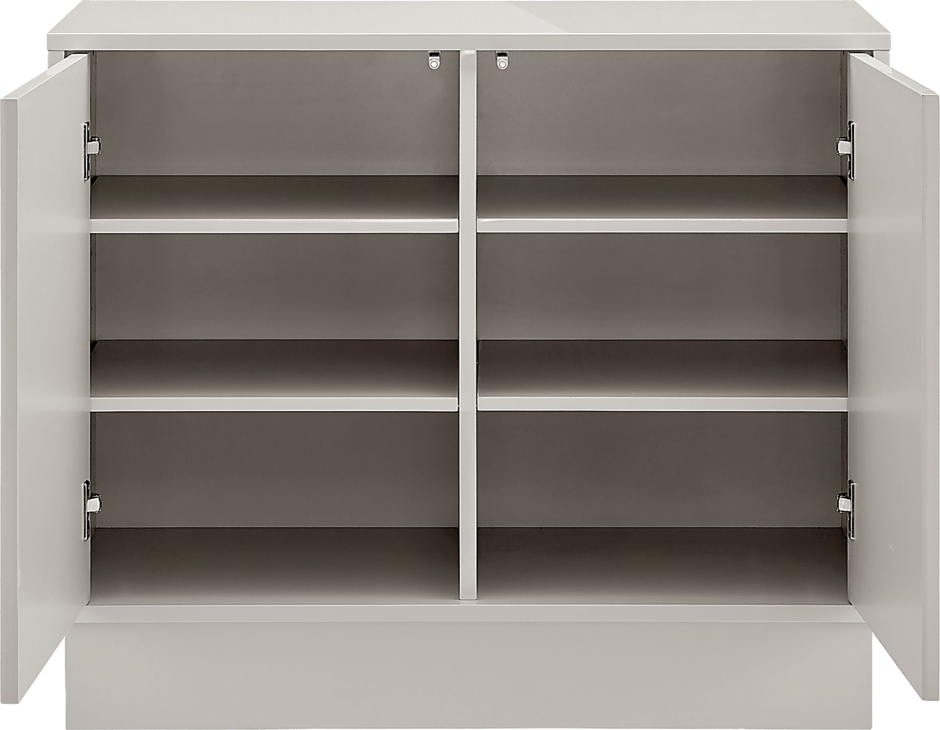 Halesia Gray Accent Cabinet - Image 4