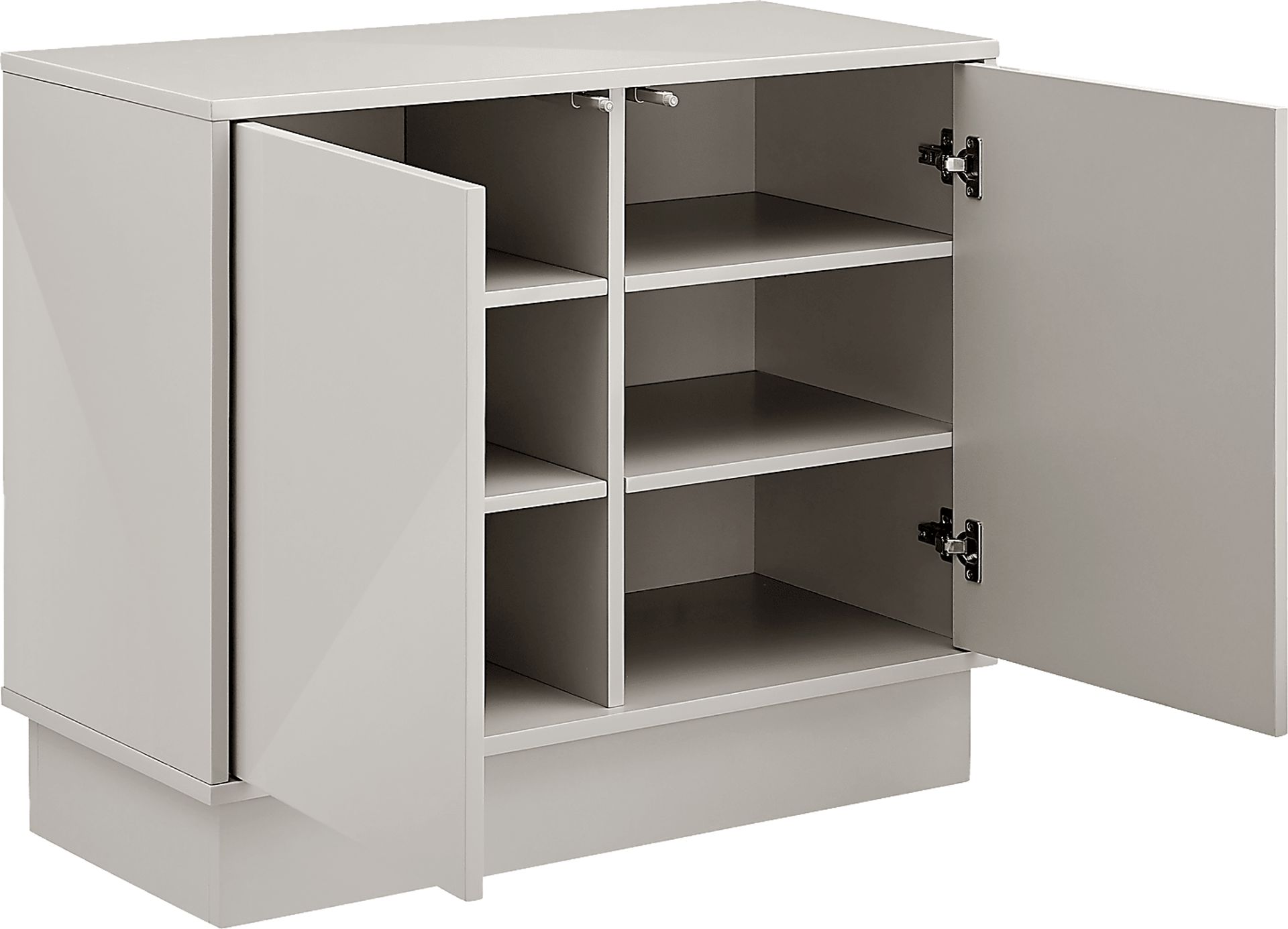Halesia Gray Accent Cabinet - Image 5