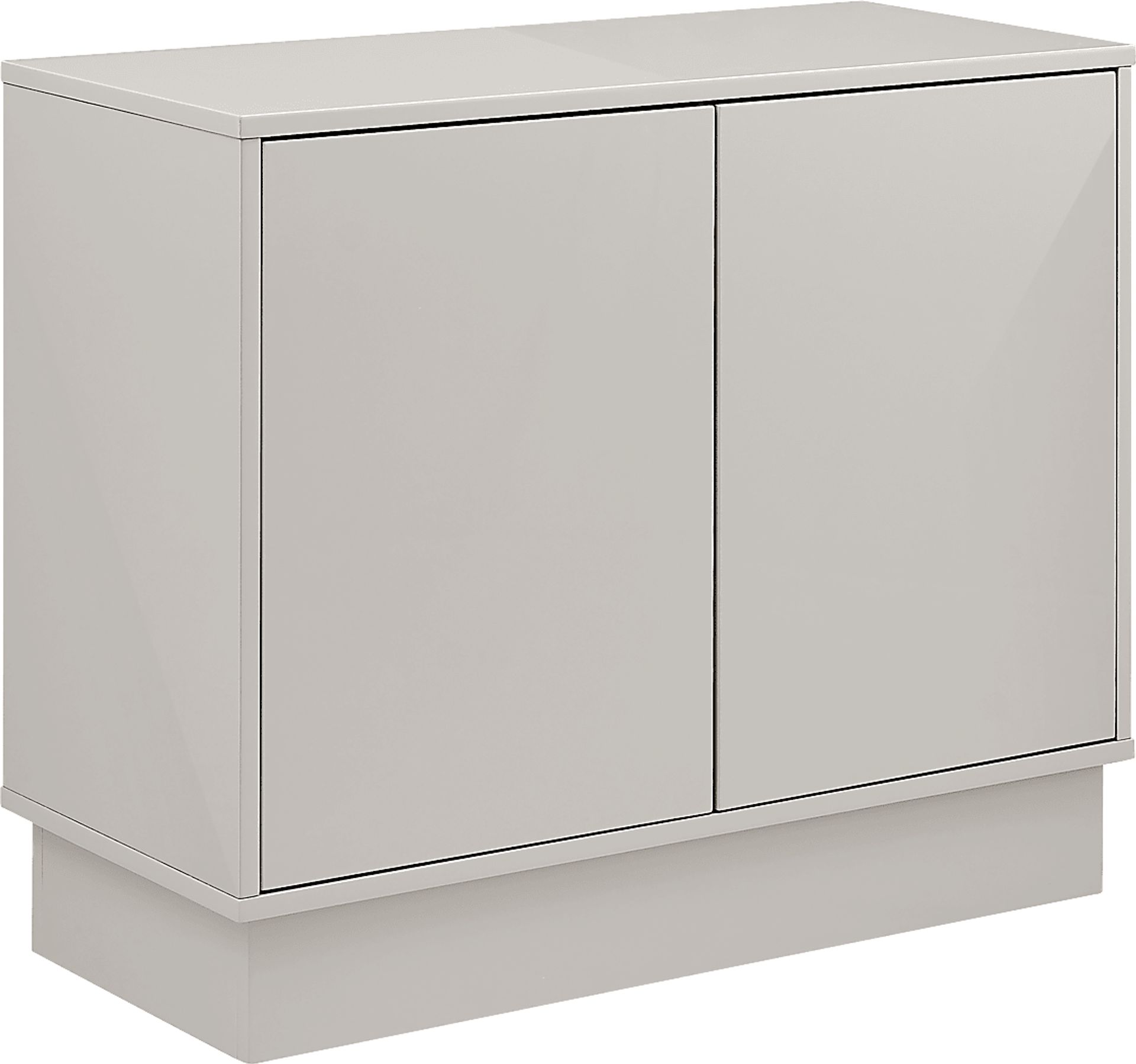 Halesia Gray Accent Cabinet - Image 1