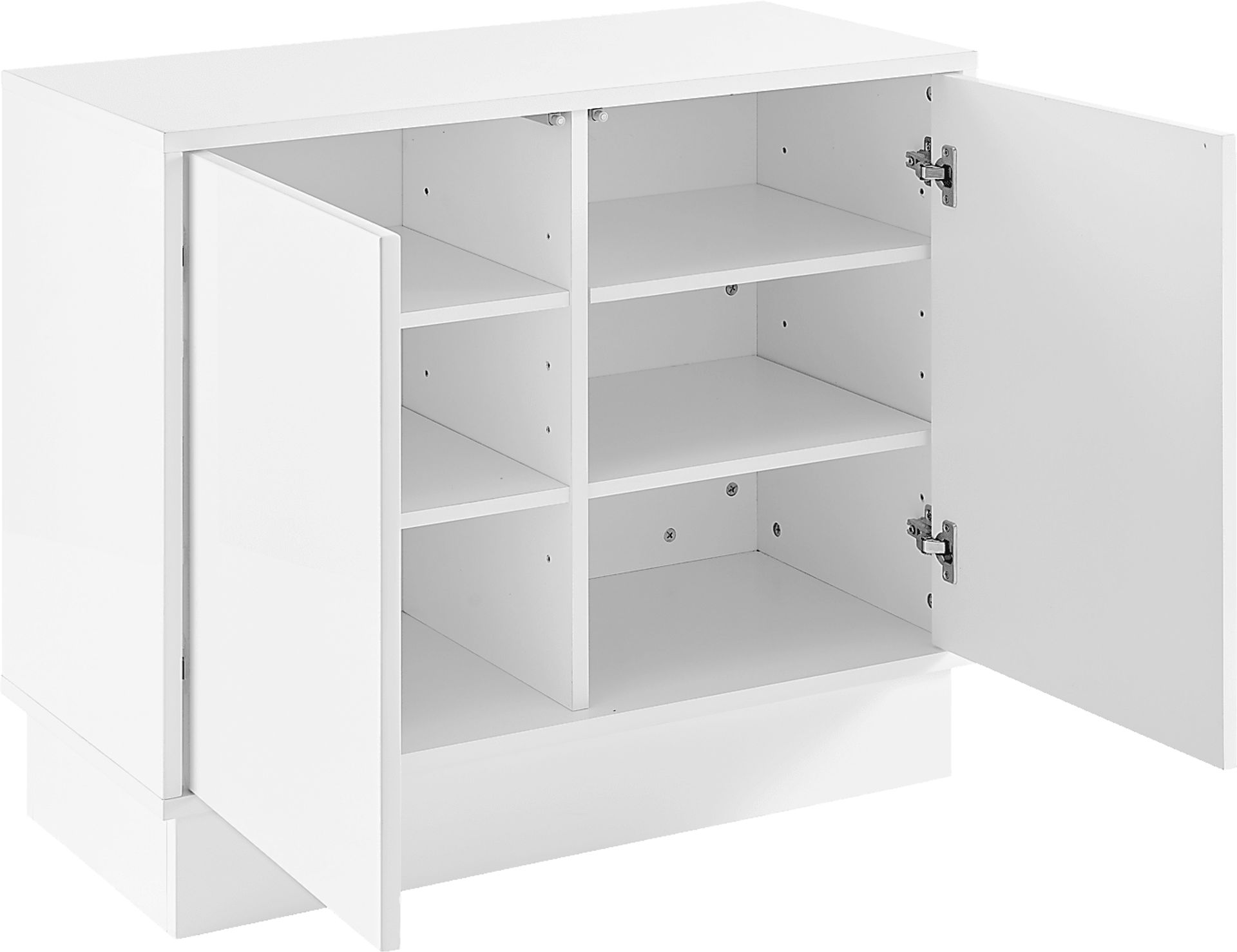 Halesia White Accent Cabinet - Image 4