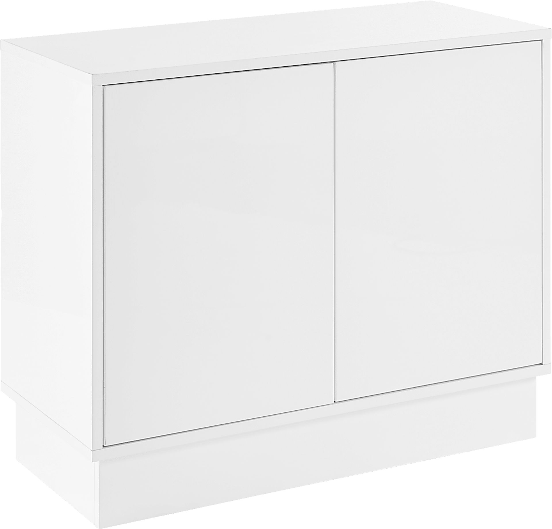 Halesia White Accent Cabinet - Image 1