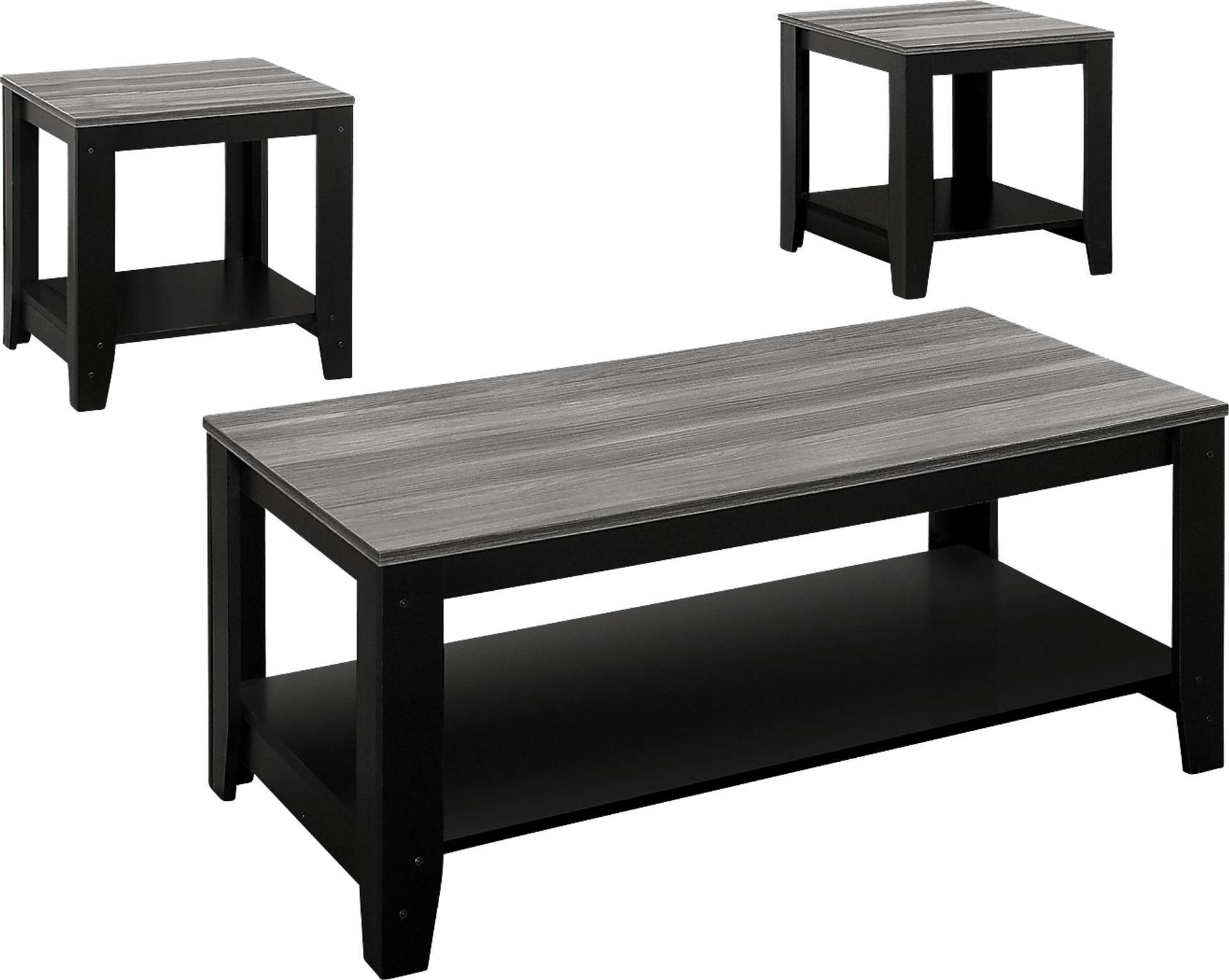 Halesworth Gray 3 Pc Table Set - Image 1