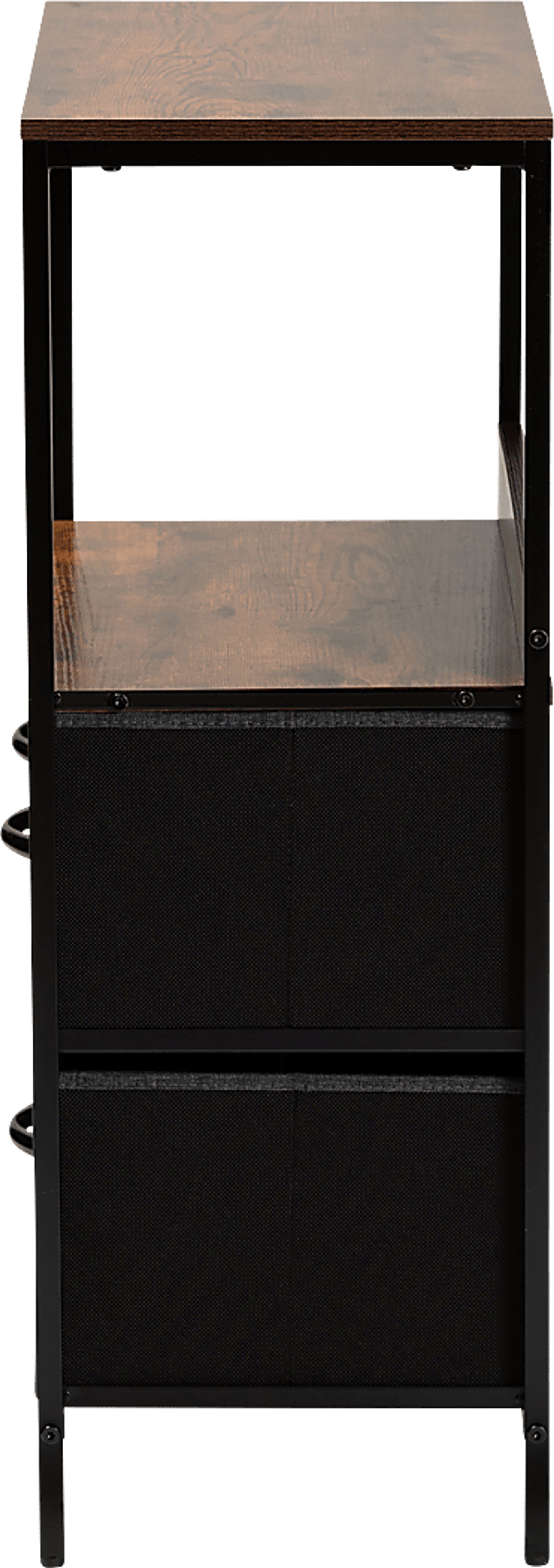 Haleyann Black 3 Drawer Accent Cabinet - Image 4