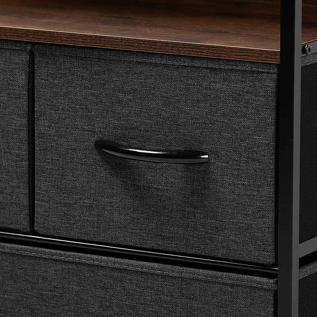 Haleyann Black 3 Drawer Accent Cabinet - Thumbnail - Image 5