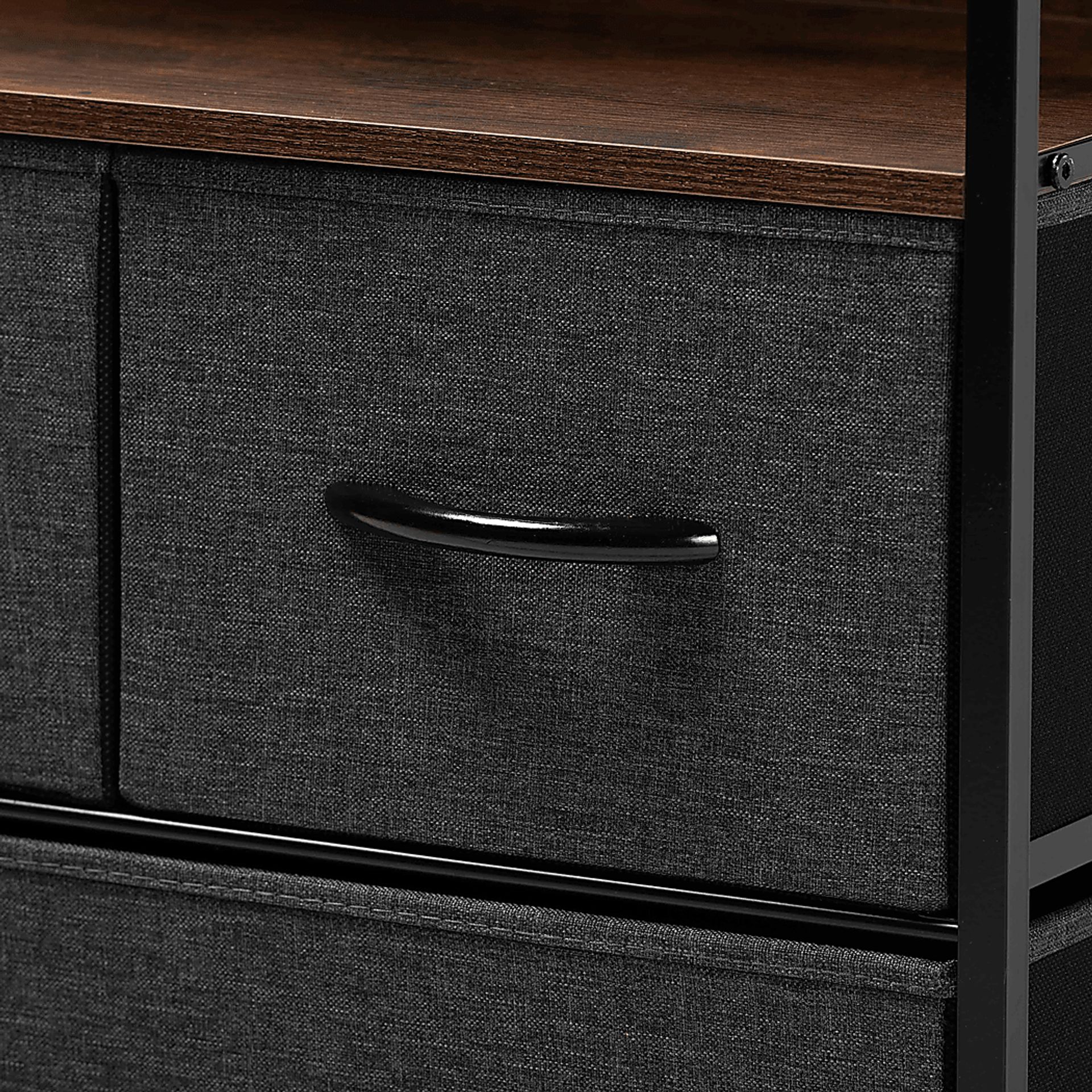 Haleyann Black 3 Drawer Accent Cabinet - Image 5