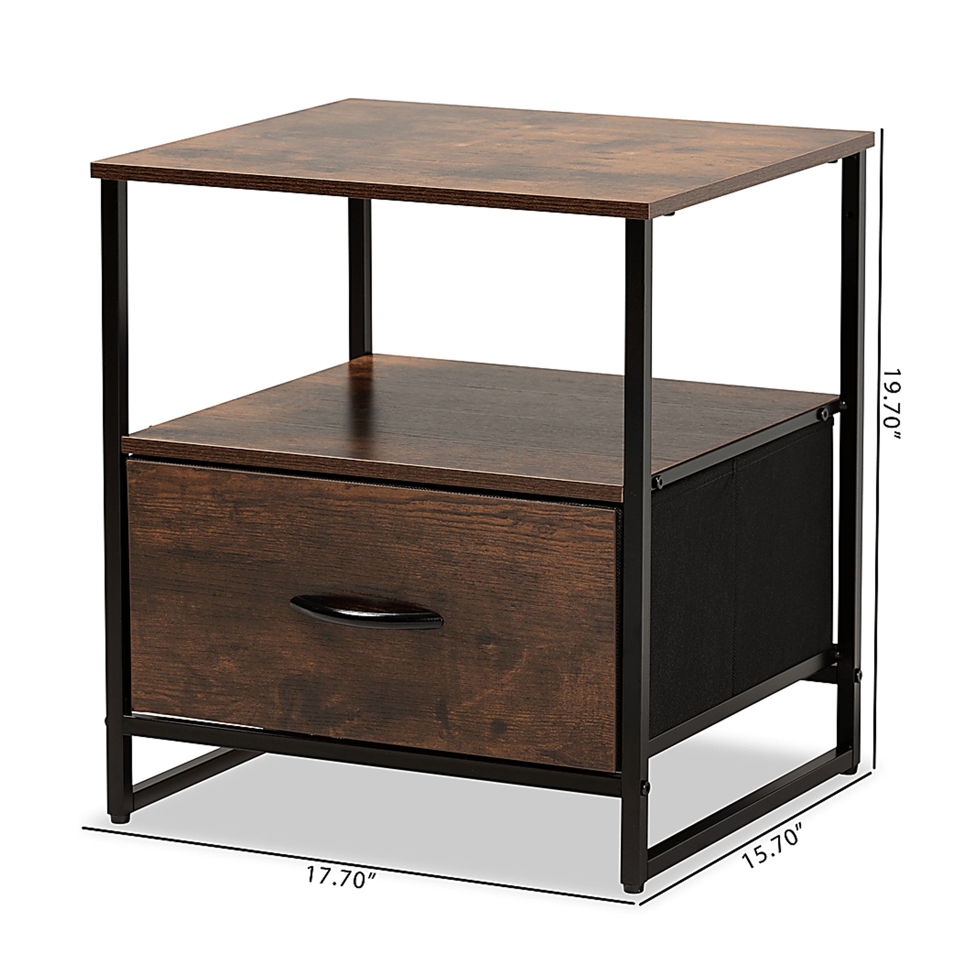 Haleyann Brown Nightstand - Image 8
