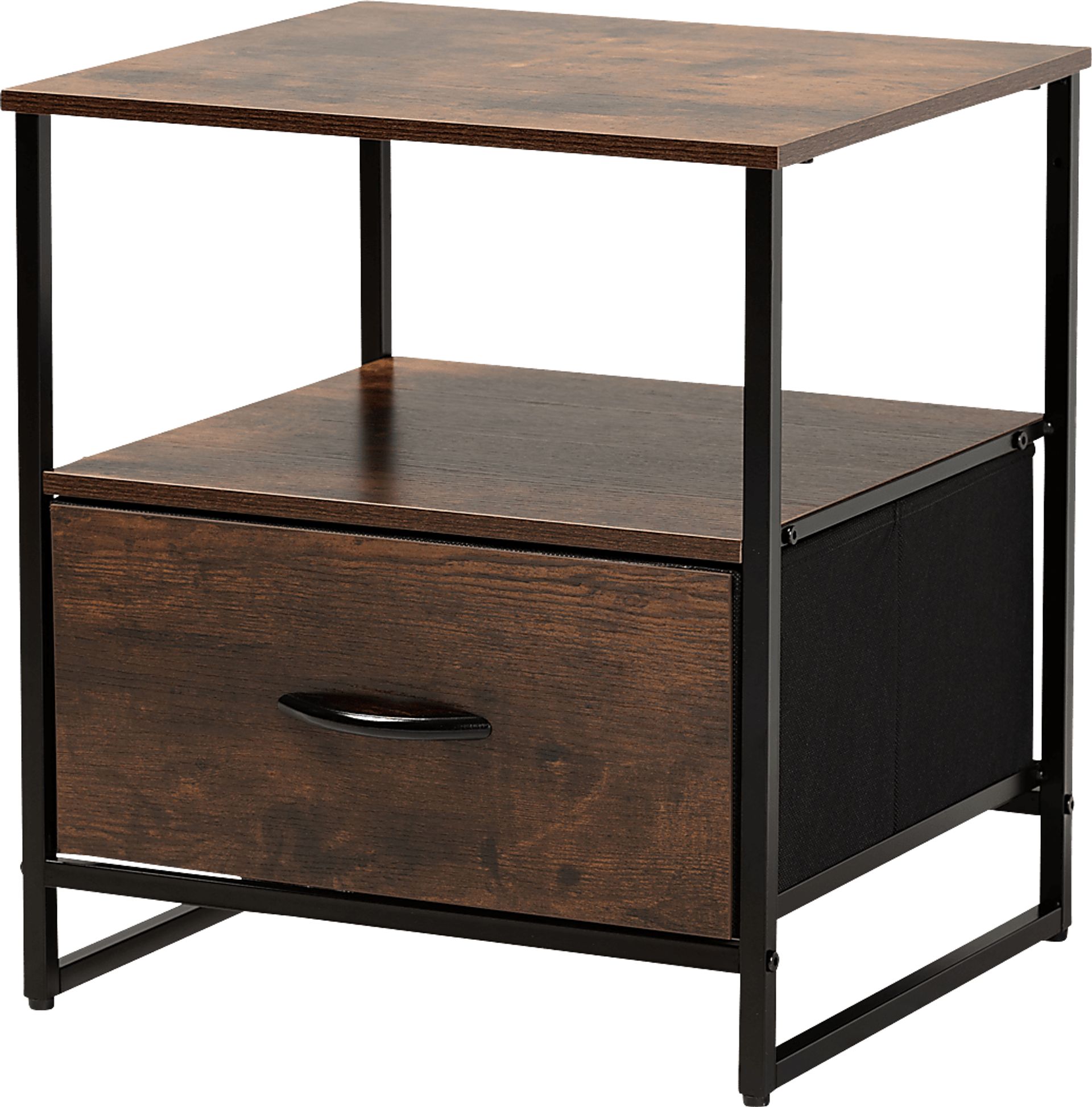 Haleyann Brown Nightstand - Image 1