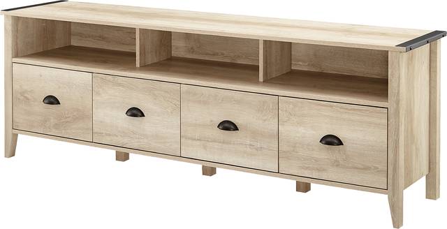 Haleyford White 70 in. Console - Thumbnail - Image 2