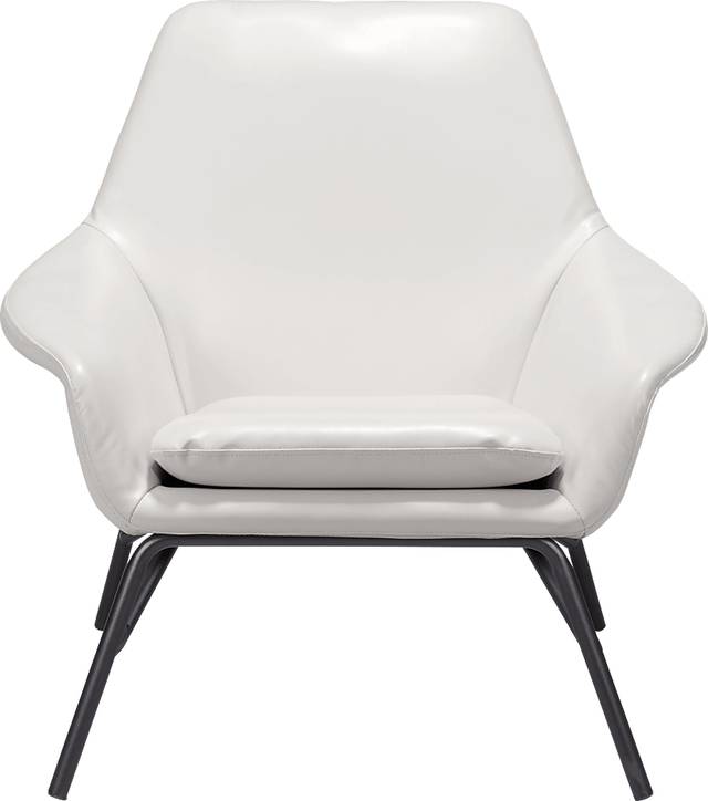 Halfhitch White Accent Chair - Thumbnail - Image 4